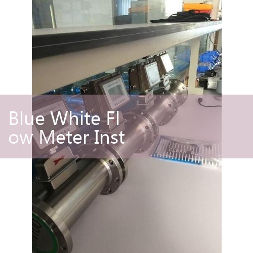 Blue White Flow Meter Installation: Sourcing Upstream Straight Pipe Run Layouts